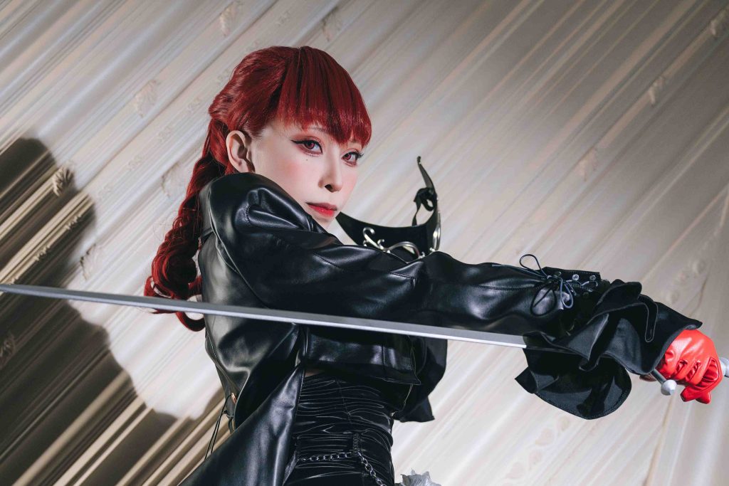 图片[5]-Tokar浵卡芳泽霞Cosplay写真赏析｜女神异闻录5皇家版怪盗服