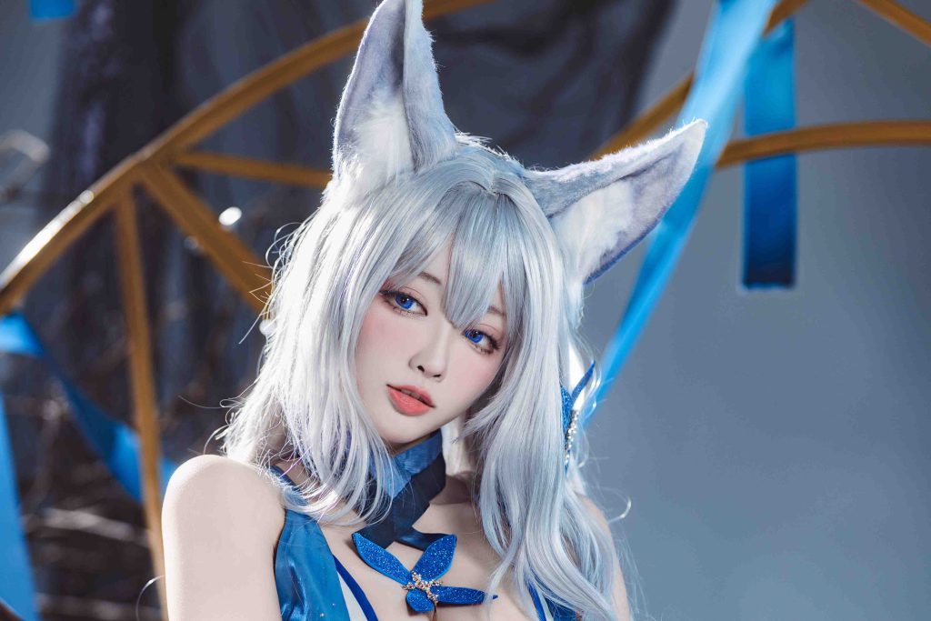 图片[2]-宫本樱胧月十夜写真赏析｜宮本桜演绎碧蓝航线信浓月夜造型
