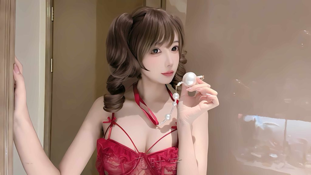 几时宁写真合集下载｜小宁困倦护士、圣诞小鹿与制服作品赏析