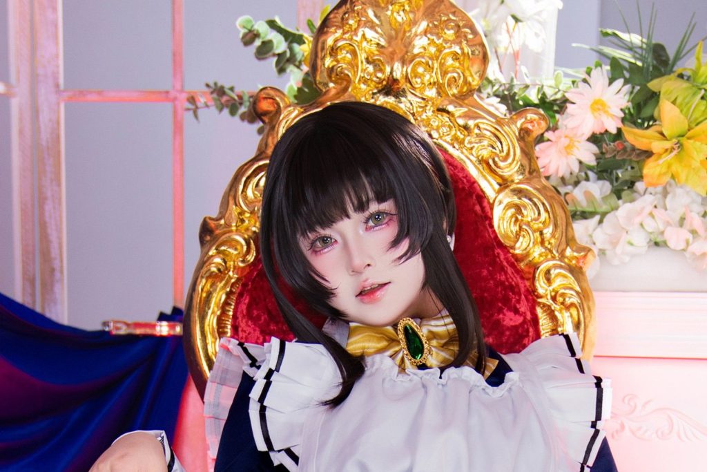 图片[9]-喵喵的喵吖 四季夏目女仆写真解析｜喫茶ステラと死神の蝶角色COS摄影赏析