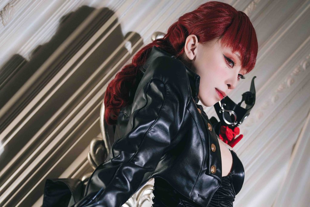 图片[4]-Tokar浵卡芳泽霞Cosplay写真赏析｜女神异闻录5皇家版怪盗服