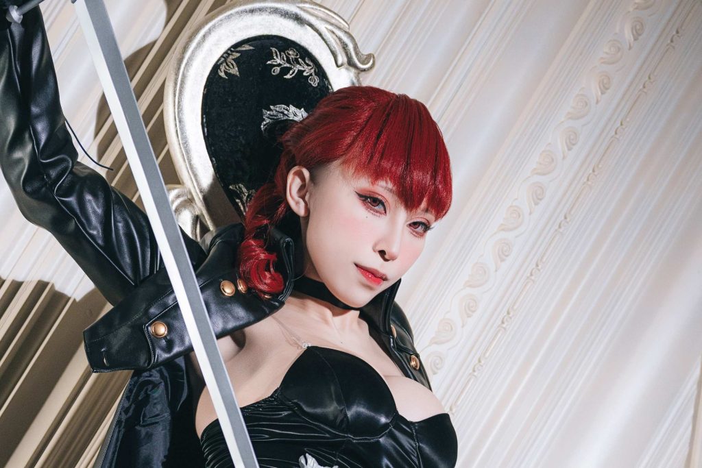 Tokar浵卡芳泽霞Cosplay写真赏析｜女神异闻录5皇家版怪盗服