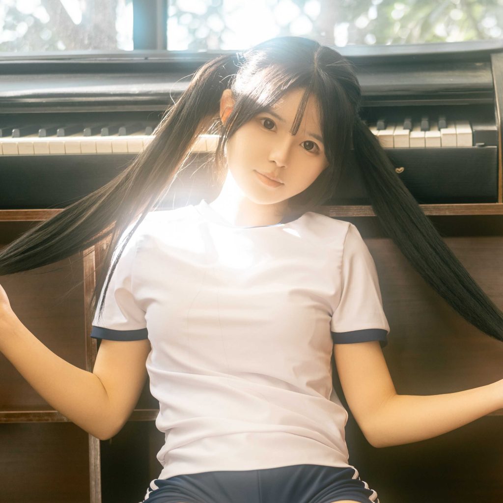 图片[5]-rua阮阮体操服写真赏析：春の更衣室里的日系柔光校园人像