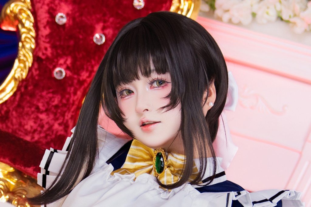 图片[4]-喵喵的喵吖 四季夏目女仆写真解析｜喫茶ステラと死神の蝶角色COS摄影赏析