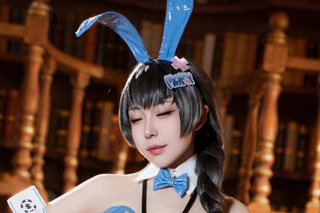 图片[5]-虎森森NIKKE梅里医疗兔Cosplay写真｜胜利女神梅里兔高清作品