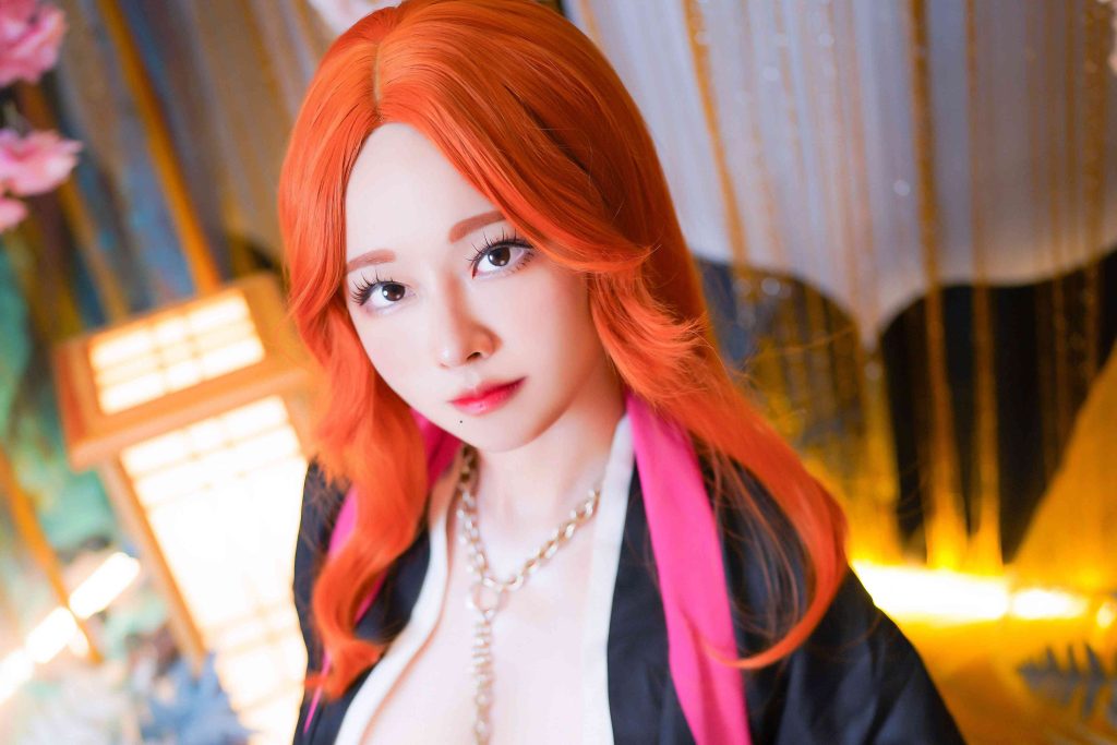 图片[4]-SEO标题： Arty亚缇松本乱菊Cosplay写真｜BLEACH Rangiku Matsumoto角色摄影赏析