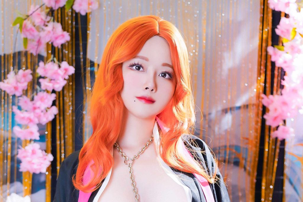 SEO标题： Arty亚缇松本乱菊Cosplay写真｜BLEACH Rangiku Matsumoto角色摄影赏析