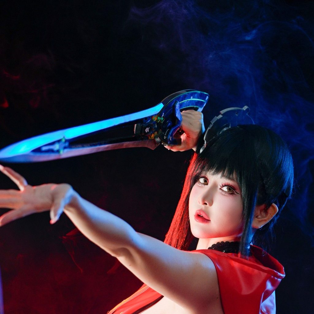 图片[4]-TinyAsa《剑星》EVE泳装写真｜Midsummer Redhood与Alice造型赏析