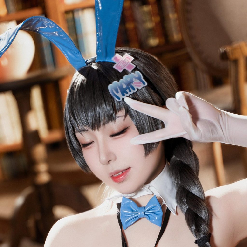 图片[9]-虎森森NIKKE梅里医疗兔Cosplay写真｜胜利女神梅里兔高清作品