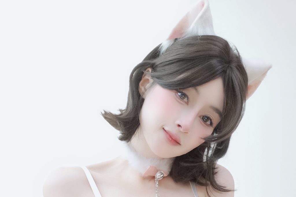 图片[4]-白银81 自撮り Vol.106写真图集赏析｜白色猫耳自拍与高调人像摄影