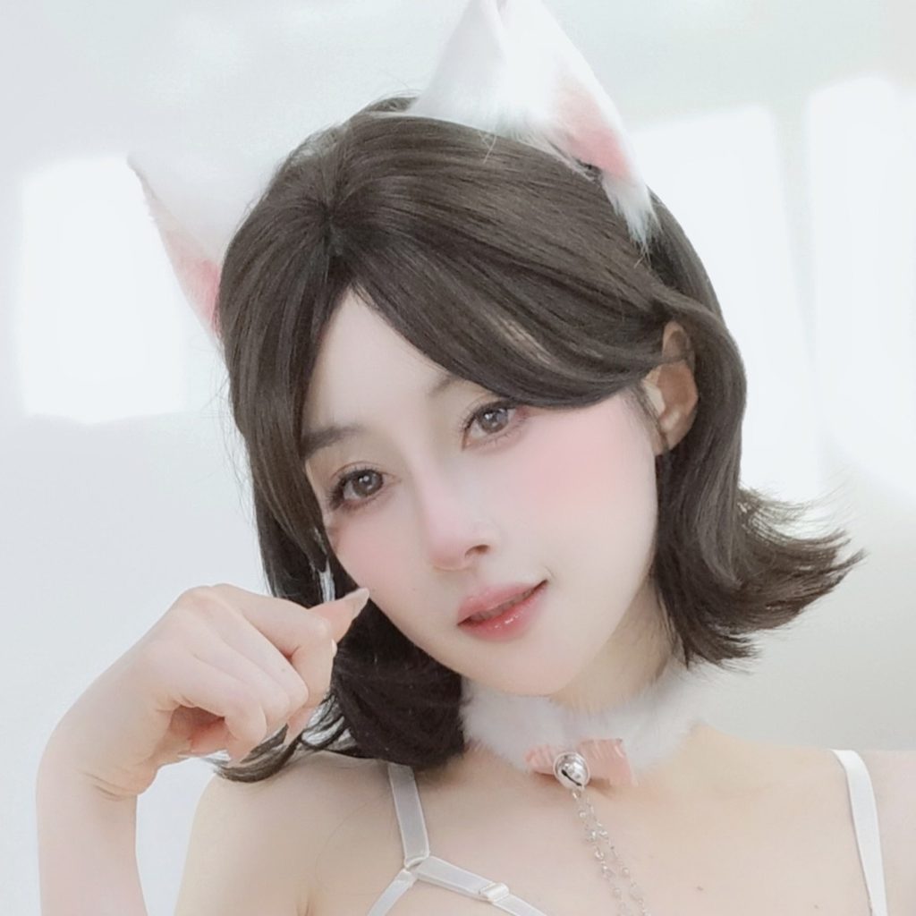 图片[6]-白银81 自撮り Vol.106写真图集赏析｜白色猫耳自拍与高调人像摄影