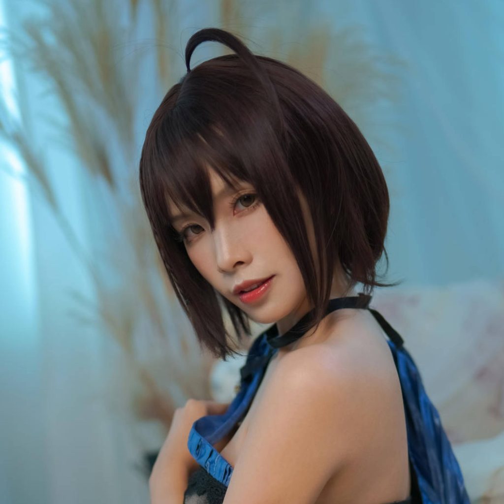 图片[4]-Neko薇薇巴尔的摩礼服写真赏析｜碧蓝航线夜风Minuet Cosplay