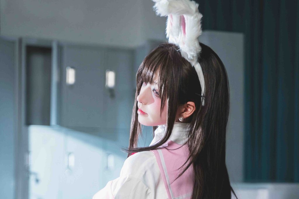 图片[10]-双木扶苏卯之樱JK兔女郎写真｜日系Cosplay角色摄影与光影赏析