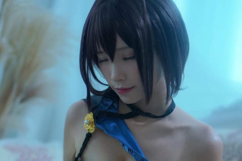 图片[6]-Neko薇薇巴尔的摩礼服写真赏析｜碧蓝航线夜风Minuet Cosplay