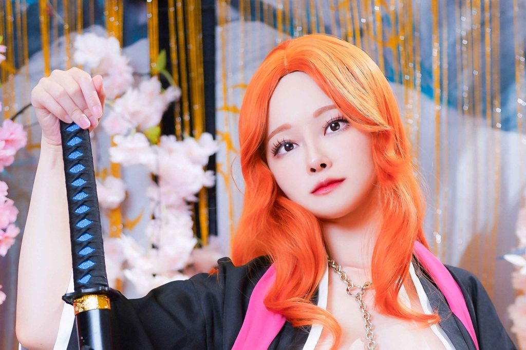 图片[3]-SEO标题： Arty亚缇松本乱菊Cosplay写真｜BLEACH Rangiku Matsumoto角色摄影赏析