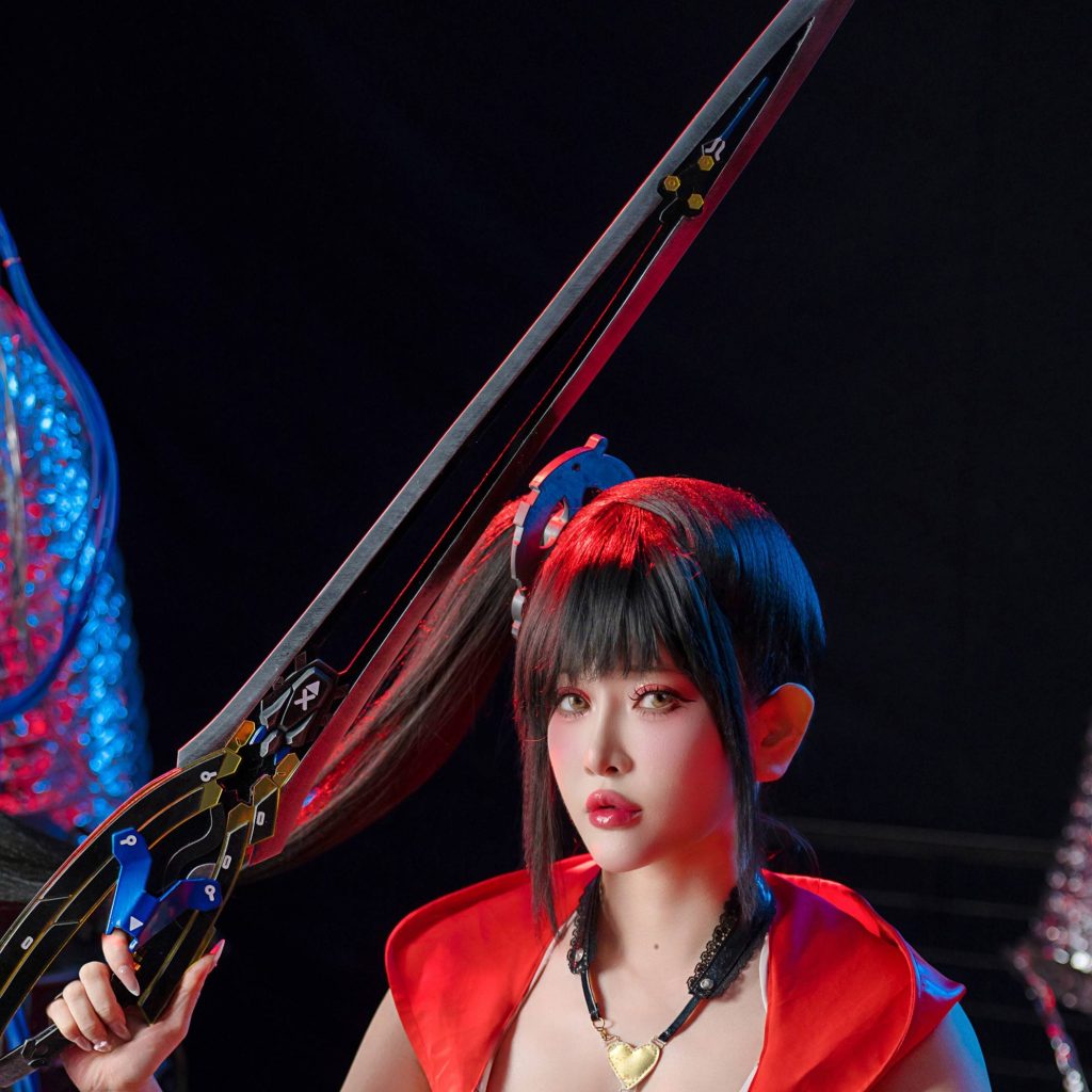 图片[6]-TinyAsa《剑星》EVE泳装写真｜Midsummer Redhood与Alice造型赏析