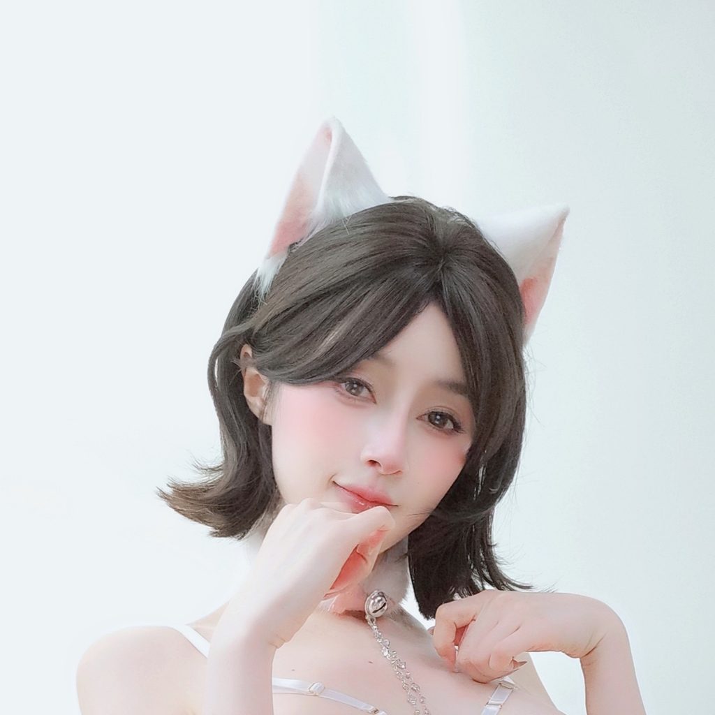 图片[3]-白银81 自撮り Vol.106写真图集赏析｜白色猫耳自拍与高调人像摄影