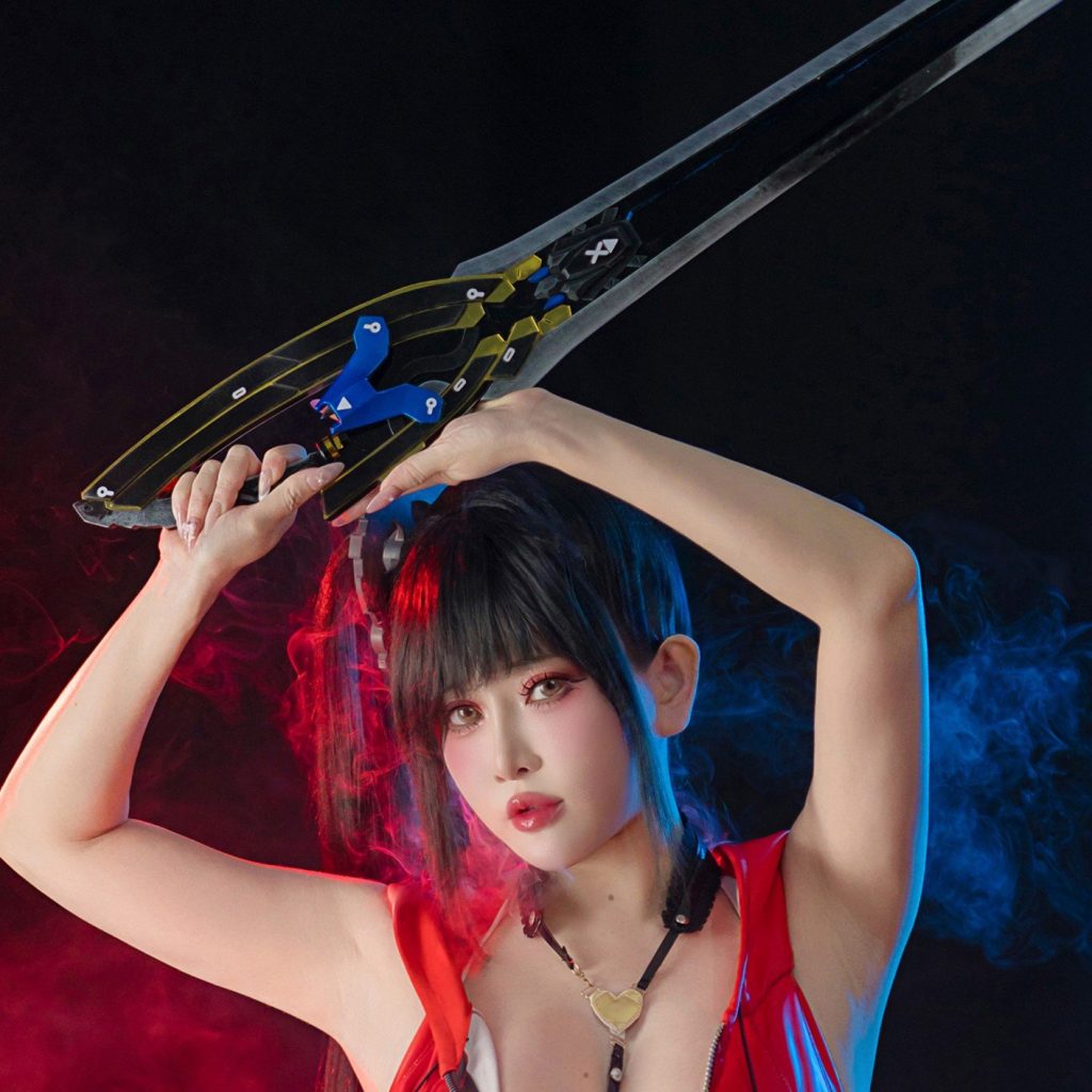 图片[2]-TinyAsa《剑星》EVE泳装写真｜Midsummer Redhood与Alice造型赏析