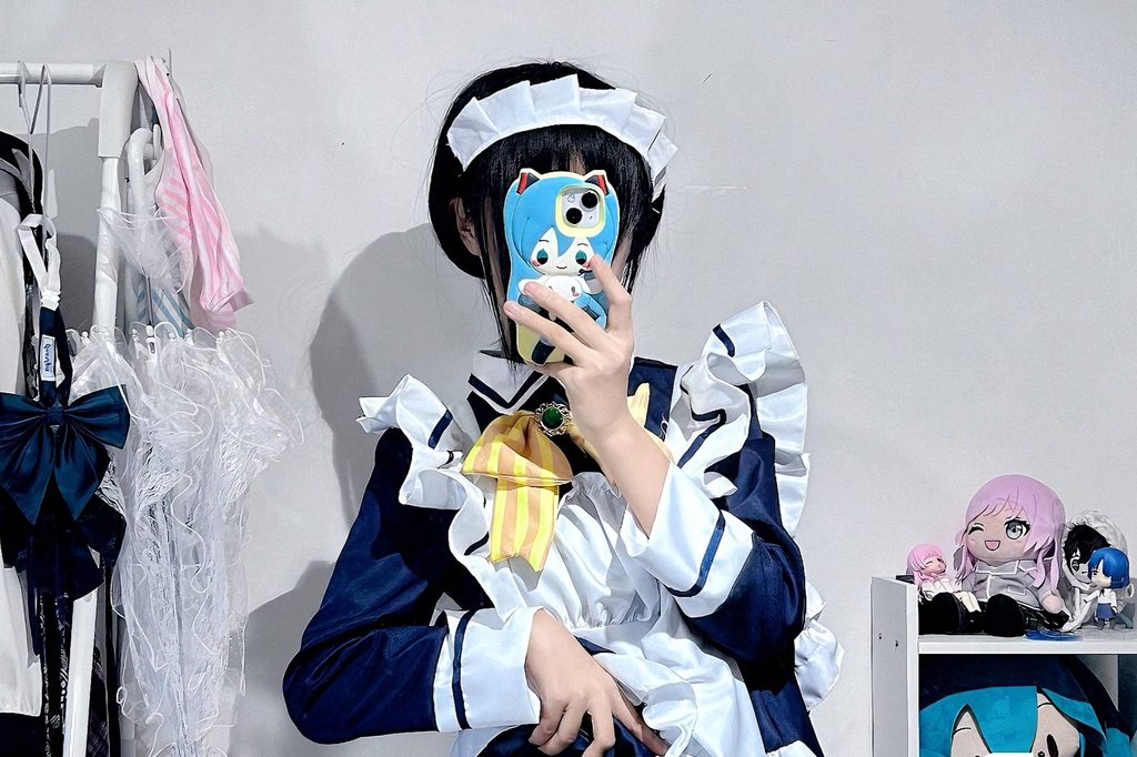 图片[10]-琴里gogo梨 四季夏目女仆Cos写真｜星光咖啡馆与死神之蝶