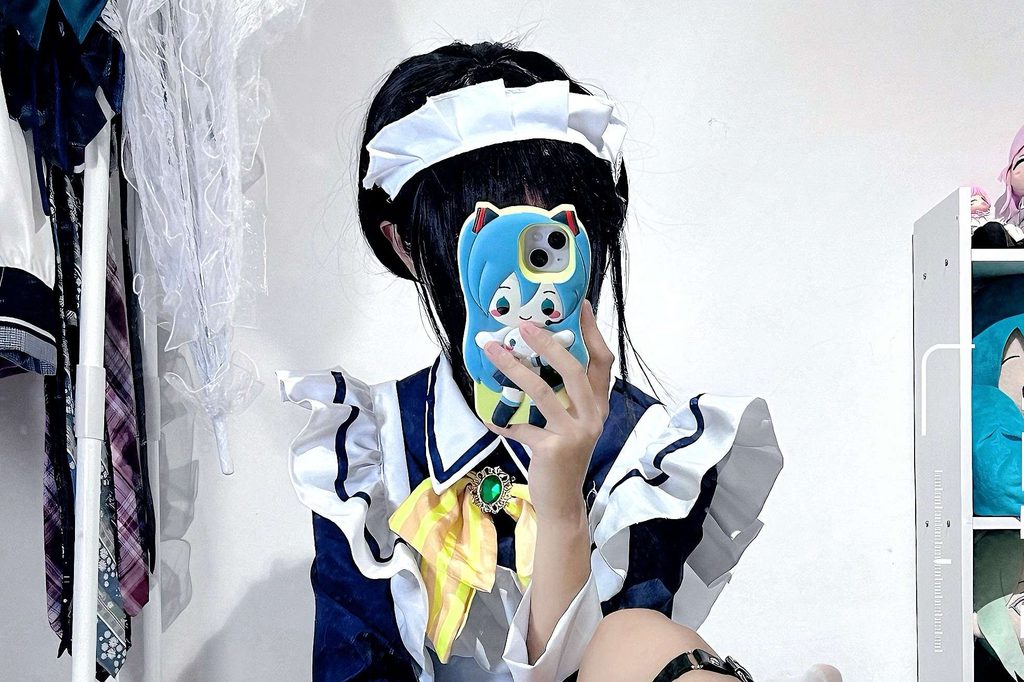 图片[9]-琴里gogo梨 四季夏目女仆Cos写真｜星光咖啡馆与死神之蝶