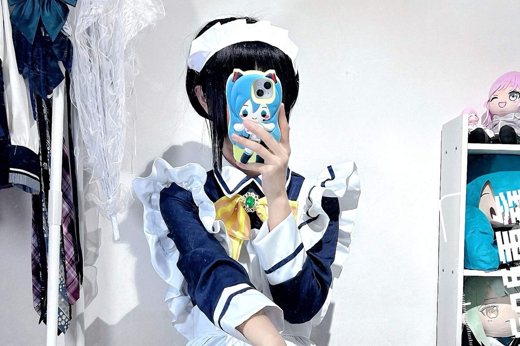 图片[5]-琴里gogo梨 四季夏目女仆Cos写真｜星光咖啡馆与死神之蝶
