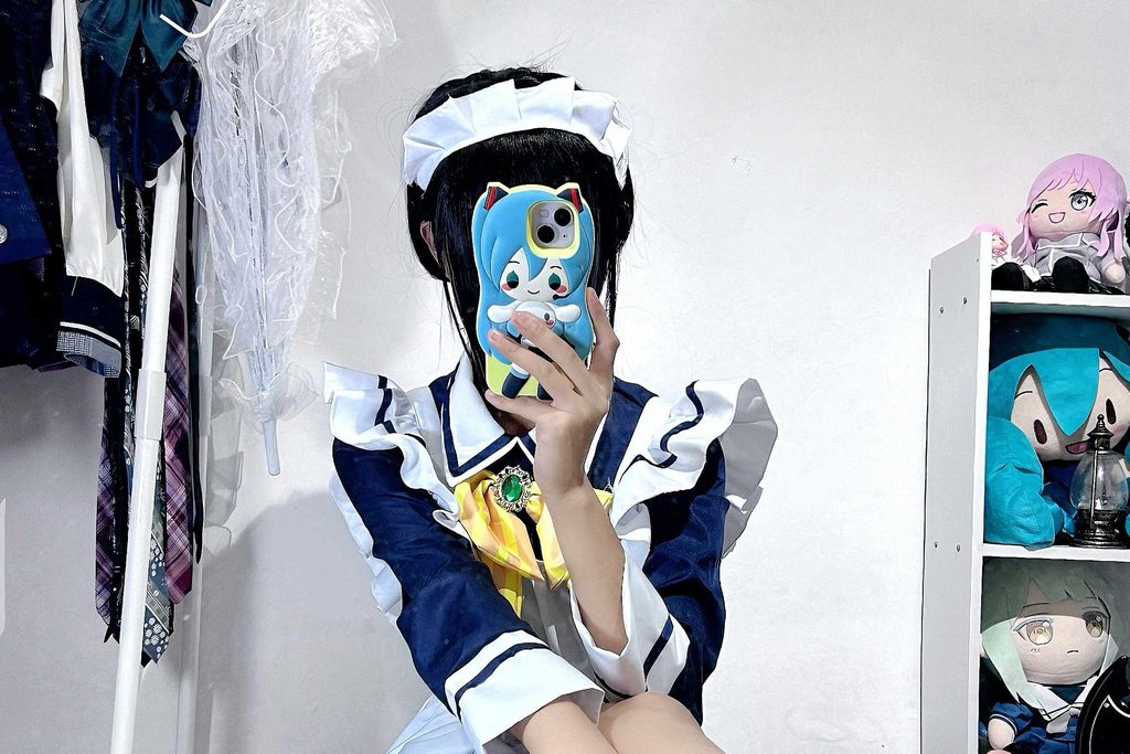 图片[6]-琴里gogo梨 四季夏目女仆Cos写真｜星光咖啡馆与死神之蝶