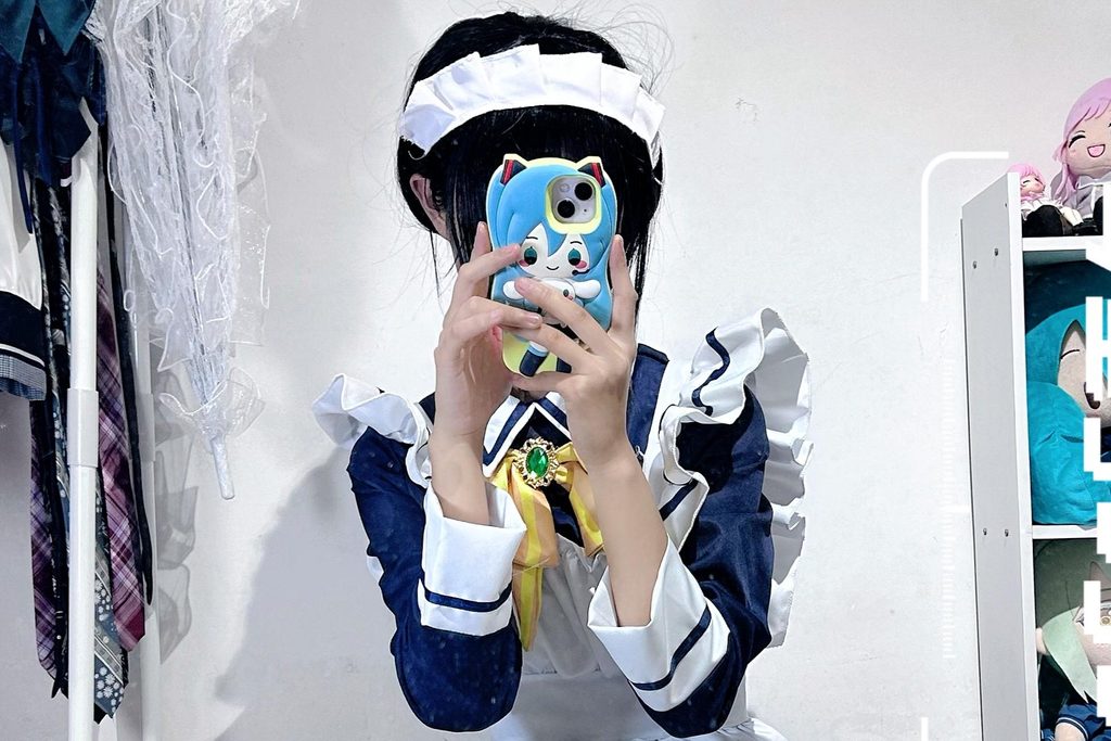 图片[4]-琴里gogo梨 四季夏目女仆Cos写真｜星光咖啡馆与死神之蝶